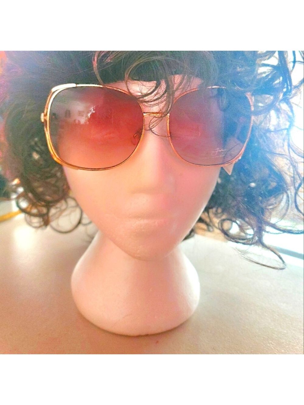 NEW! Sean John Women's J5512 Metal Chain Square Sunglasses with 100% Uv Protect